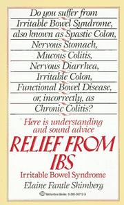 Cover of: Relief from IBS by Elaine Fantle Shimberg