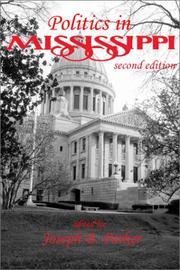 Cover of: Politics in Mississippi