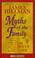 Cover of: Myths of the Family (Sound Horizons Presents)