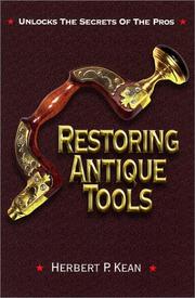 Cover of: Restoring Antique Tools