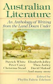 Cover of: Australian Literature | Phyllis F. Edelson