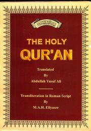 Cover of: The Holy Qur'an by Abdullah Yusuf Ali