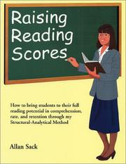 Cover of: Raising Reading Scores by Allan Sack