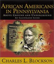 Cover of: African Americans in Pennsylvania by Charles L. Blockson