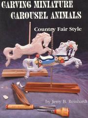 Carving miniature carousel animals by Jerry Reinhardt