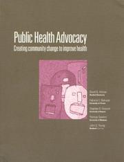 Cover of: Public Health Advocacy: Creating Community Change to Improve Health (Scrdp)