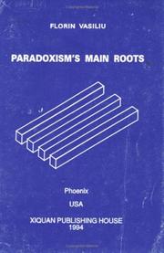 Paradoxism's main roots by Florin Vasiliu