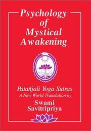 Cover of: Psychology of Mystical Awakening: The Patanjali Yoga Sutras (New World Hinduism, Vol 1)