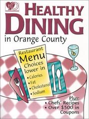 Cover of: Healthy Dining in Orange County 1999 (4th Edition)