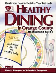 Cover of: Healthy Dining in Orange County, (Fifth Edition)
