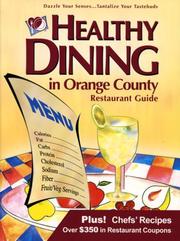 Cover of: Healthy Dining in Orange County (6th Edition)