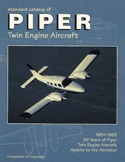 Cover of: Standard catalog of Piper twin engine aircraft