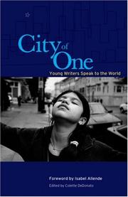 Cover of: City of one by Colette DeDonato