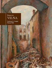 Cover of: Return to Vilna by Lawrence L. Langer