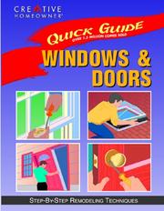 Cover of: Quick guide, windows & doors.