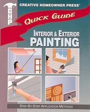 Cover of: Interior & exterior painting