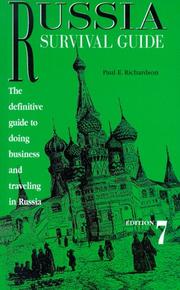 Cover of: Russia Survival Guide by Paul E. Richardson, Paul E. Richardson