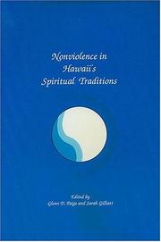 Cover of: Nonviolence in Hawaii's spiritual traditions