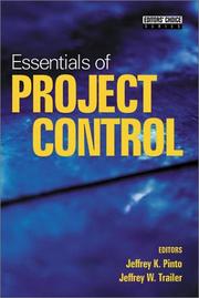 Cover of: Essentials of Project Control