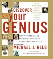 Cover of: Discover Your Genius, CD: How to Think Like History's Ten Most Revolutionary Mind