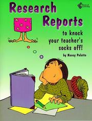 Cover of: Research Reports to Knock Your Teacher's Socks Off! (Pieces of Learning) (Pieces of Learning)