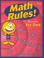 Cover of: Math Rules! (Grades 1-2)