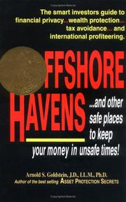 Cover of: Offshore havens by Arnold S. Goldstein