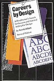 Cover of: Careers by design by Roz Goldfarb