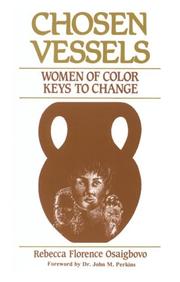 Cover of: Chosen Vessels: Women of Color, Keys to Change