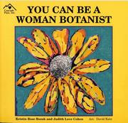 Cover of: You can be a woman botanist