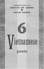 Cover of: Six Vietnamese Poets by Nguyen Ba Chung