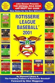 Rotisserie League Baseball (Rotisserie League Baseball: Official Handbook & A to Z Scouting Guide) by Diamond Library