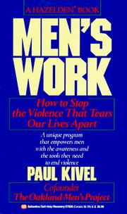 Cover of: Men's Work by Paul Kivel