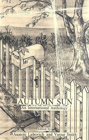Cover of: Autumn sun | 