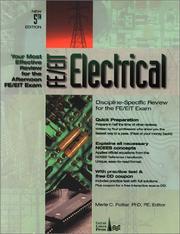 Cover of: FE/EIT Electrical: Discipline-Specific Review for the FE/EIT Exam