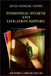 Cover of: Legis Concise Notes: Industrial Hygiene and Litigation Support