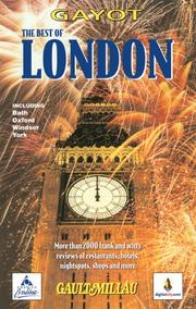 Cover of: The Best of London by André Gayot