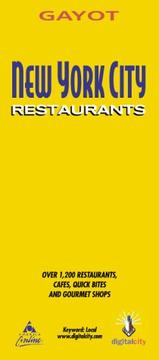 Cover of: New York City Restaurants by Andre Gayot