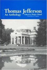 Cover of: Thomas Jefferson: An Anthology