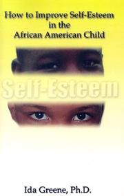 Cover of: How to Improve Self-Esteem in the African American Child
