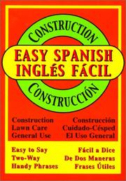 Easy Spanish for construction by Hamilton Mitchell, Joseph Mitchell