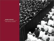 Cover of: Shirin Neshat: Two Installations