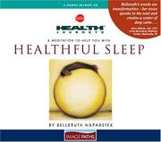 Cover of: Health Journeys by Belleruth Naparstek