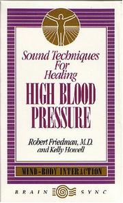 Cover of: High Blood Pressure (Sound Techniques for Healing)