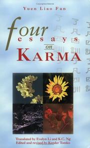 Four essays on Karma by Liao-fan Yüan