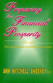 Cover of: Preparing for Financial Prosperity | Ann Mitchell Sweeney
