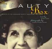 Cover of: The beauty box: a tribute to the legendary beauty parlors of the South