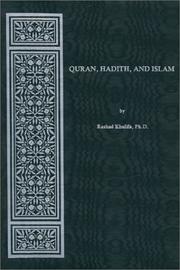 Cover of: Quran, Hadith, And Islam