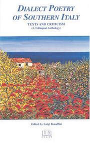 Cover of: Dialect poetry of Southern Italy by edited by Luigi Bonaffini.