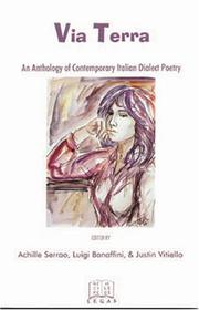 Cover of: Via terra by edited by Achille Serrao, Luigi Bonaffini, & Justin Vitiello.